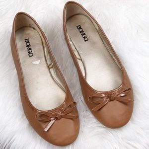 BONGO Faux Ballet Flats Shoes Size 8 1/2 M